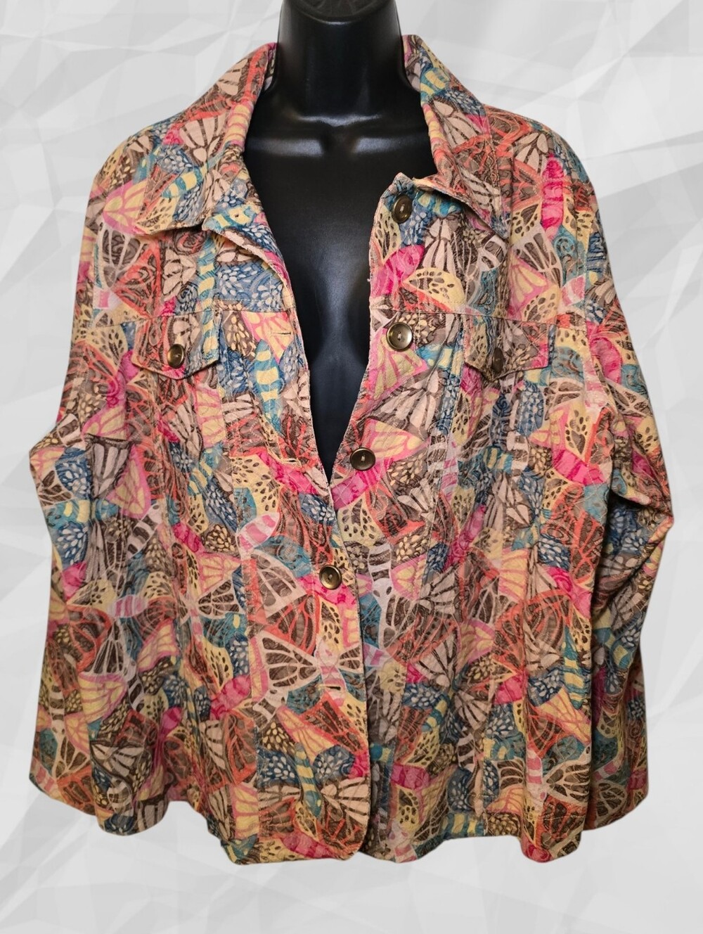 Analogy Vintage Textured Jacket